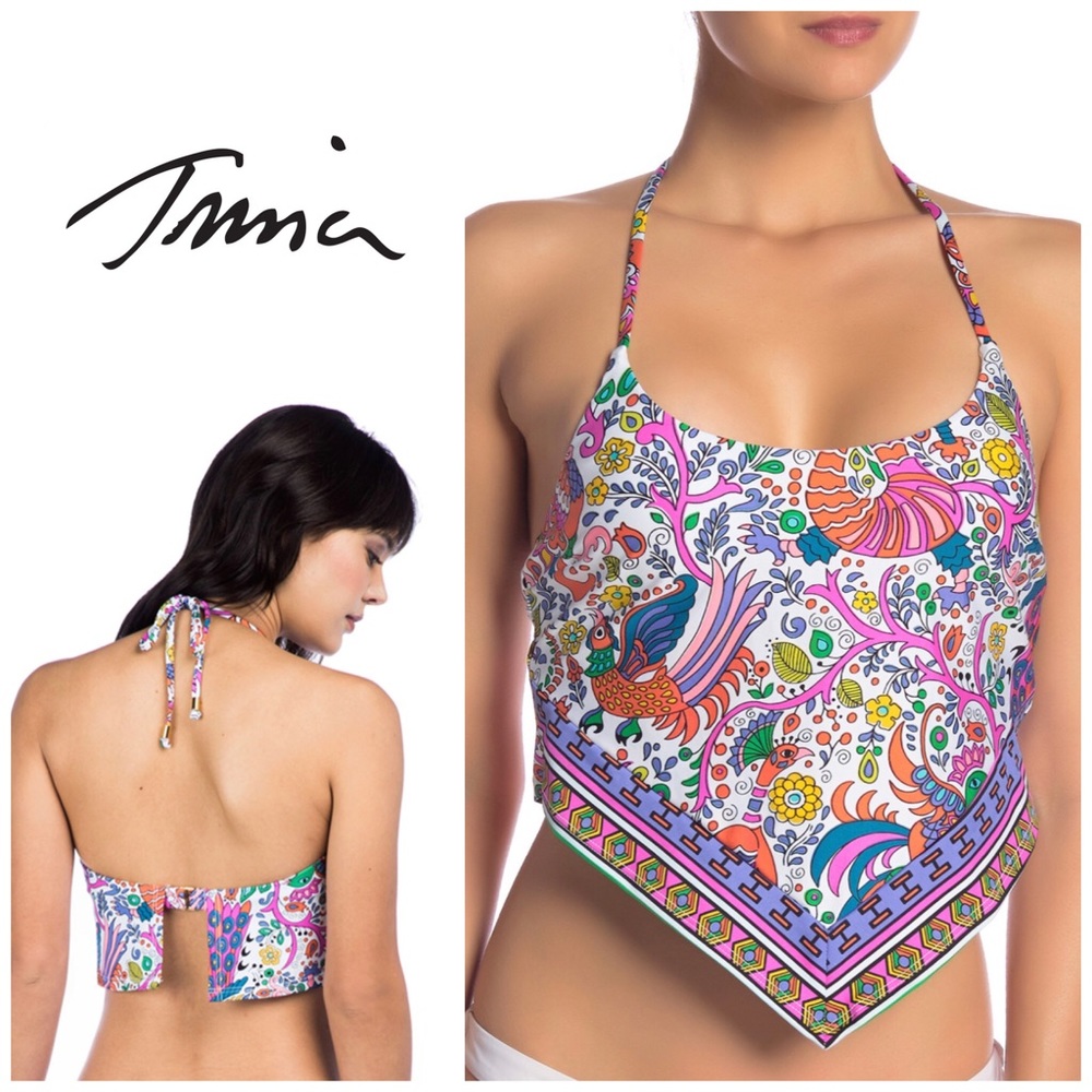Trina Turk Jungle Beach Tankini. NEW